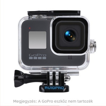 GoPro Hero8 Black kiegészítőket tartalmazó készlet: víz alatti ház, szűrők, tárolótáska, edzett üveg kijelzővédő