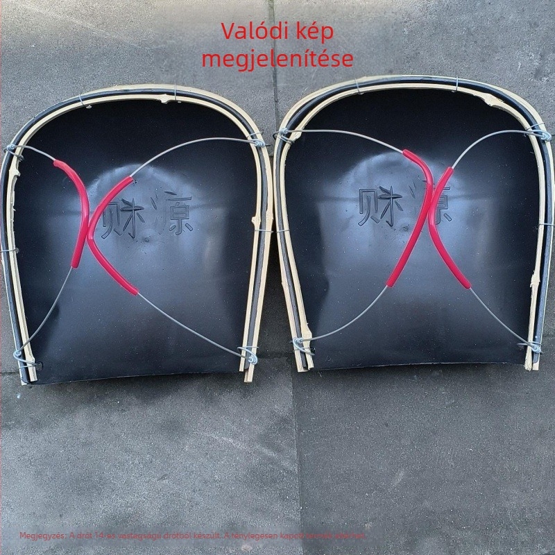 Műanyag poroló-lapát építkezésre és háztartásban, tartós gumírozott éllel