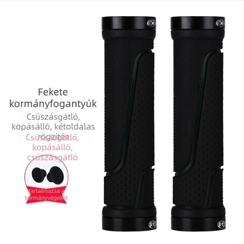Gumírozott kormánymarkolatok MTB-hez, kétoldali zárható, két színű