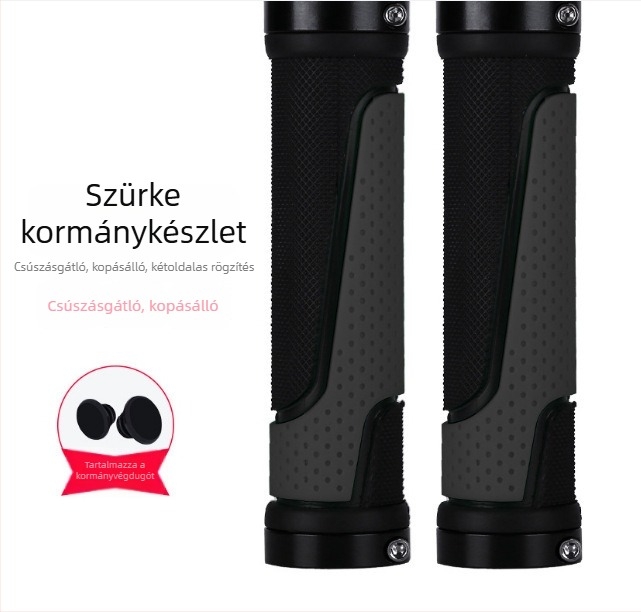 Gumírozott kormánymarkolatok MTB-hez, kétoldali zárható, két színű