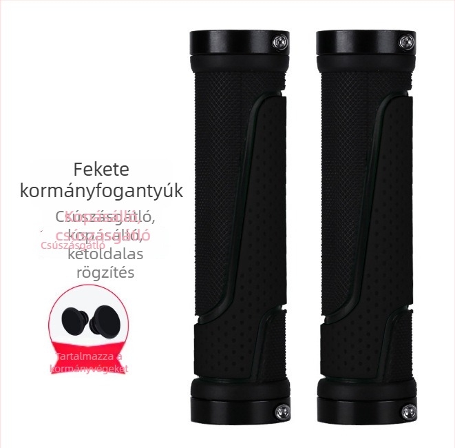 Gumírozott kormánymarkolatok MTB-hez, kétoldali zárható, két színű