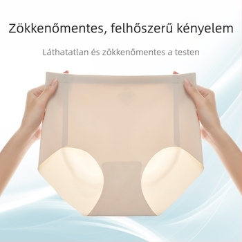 Női magas derekú csípőemelő fehérnemű, varrás nélküli, lélegző, egy darabból álló, háromszög alakú alsónemű.