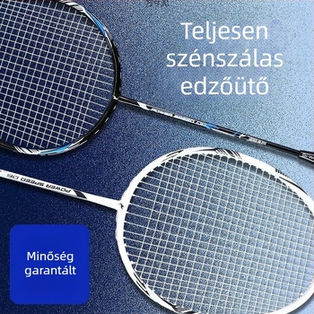 Kiegyensúlyozott 4U könnyű karbonszálas tollaslabda ütő, férfiak és nők számára edzéshez és versenyhez