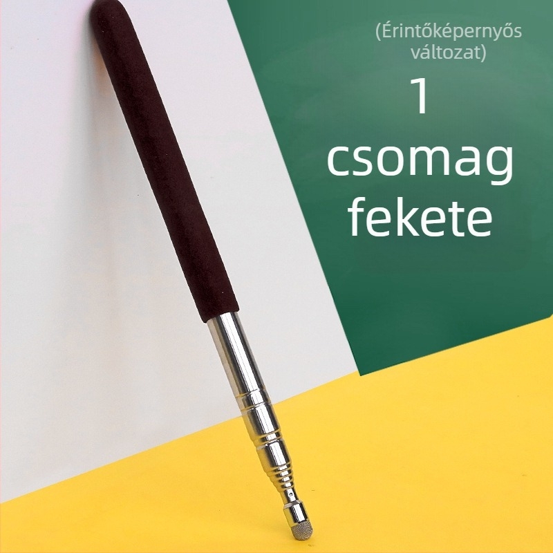 Kinyúló tanári mutató a táblához, osztálytermi pálca, kompatibil fehér táblához és érintőképernyőhöz