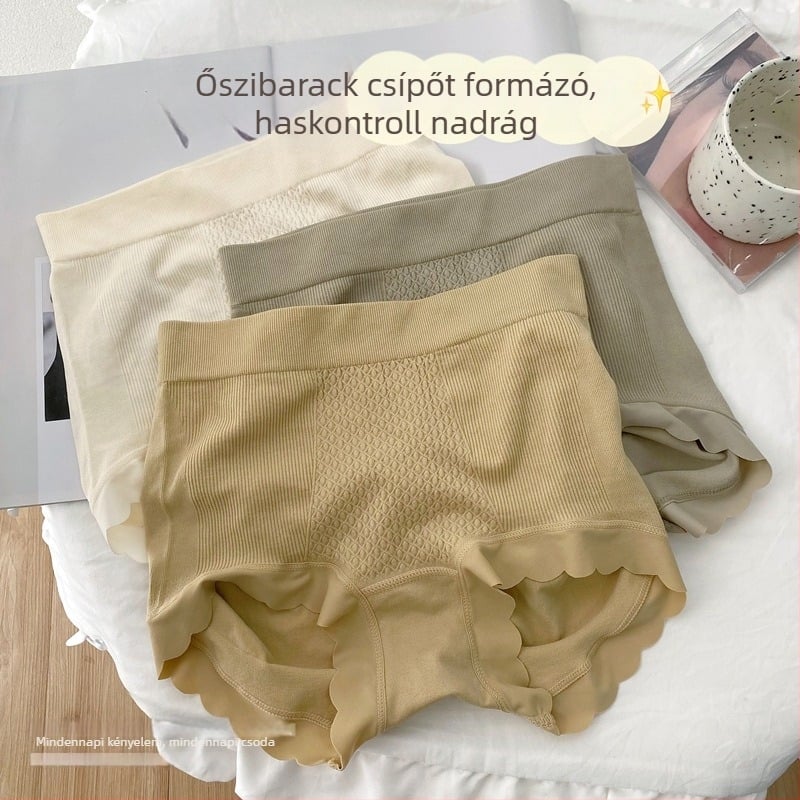 Női fehérnemű japán stílusban, varrás nélküli, pamutbetéttel, magas derékkal, lélegző és formázó hatású
