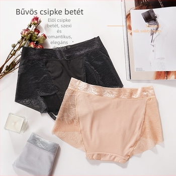 Új stílusú női csipkés alsónemű Modal és Ice Silk anyaggal, pamut bélés, antibakteriális, könnyű nyári modell