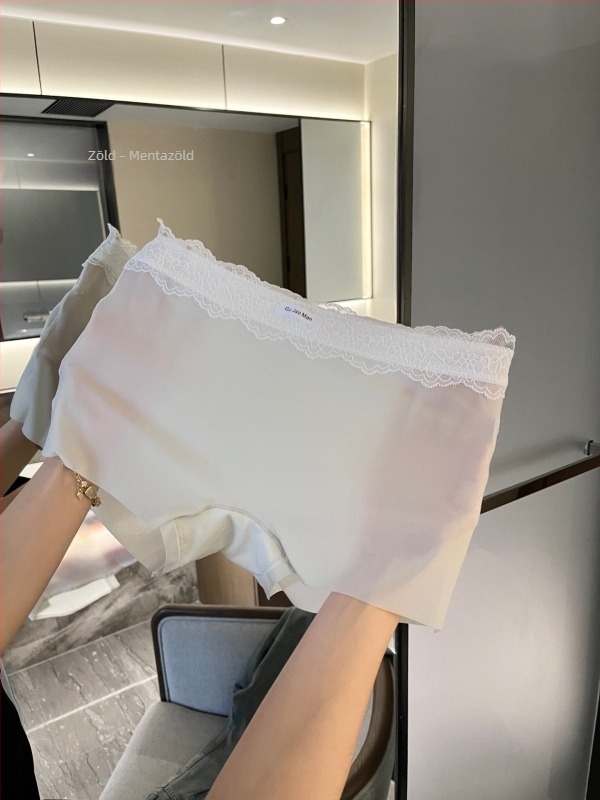 Két az egyben: nyári vékony női rövidnadrág és bugyi, Ice Silk anyag, pamuttal ágyék részen