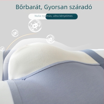 50 darab Modal lélegző antibakteriális férfi boxeralsó osztrigakivonattal, bőrtbarát