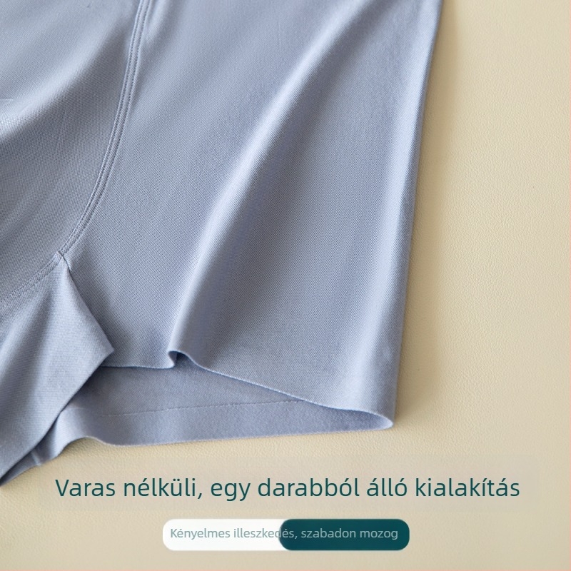 50 darab Modal lélegző antibakteriális férfi boxeralsó osztrigakivonattal, bőrtbarát