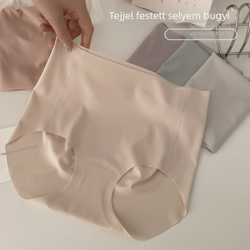 Nylon női alsónemű, magas derekú, csípőemelés, természetes érzet, légáteresztő, kényelem, 2025 tavasz–nyár