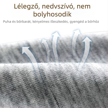 Modal anyagú férfi boxer alsónemű, könnyű és kényelmes, katonai stílusú, középmagas derék, standard szabás
