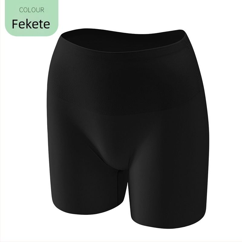 Női nyári varrat nélküli rövidnadrág, haskontroll és fenékemelés, Ice Silk leggings, három az egyben