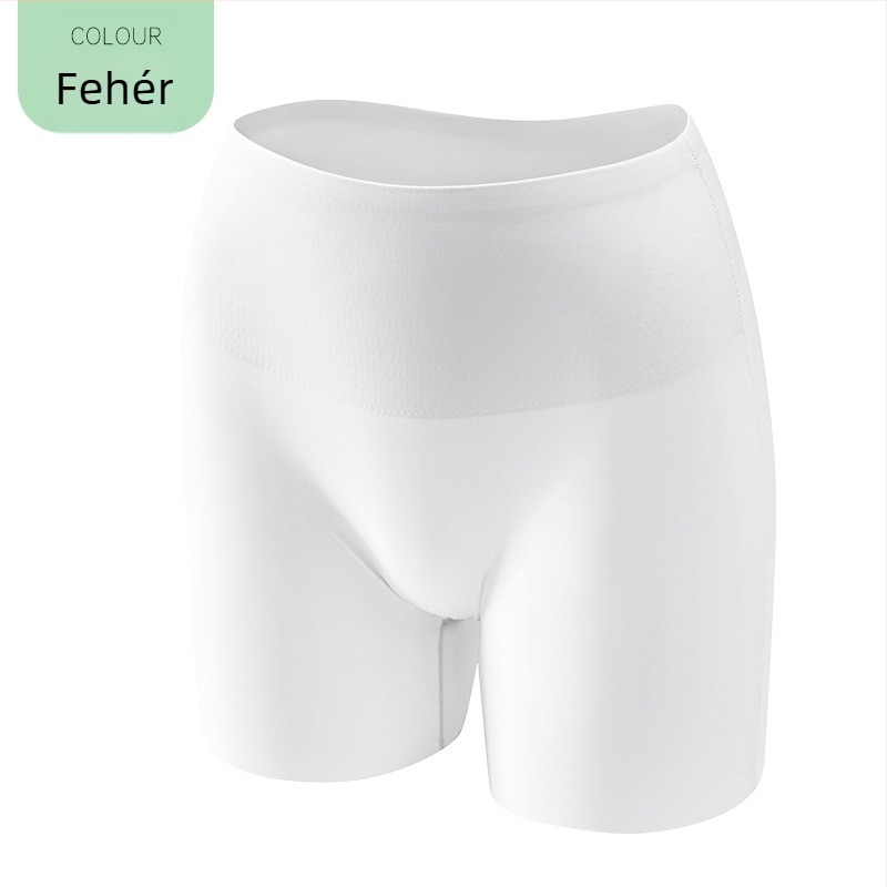 Női nyári varrat nélküli rövidnadrág, haskontroll és fenékemelés, Ice Silk leggings, három az egyben
