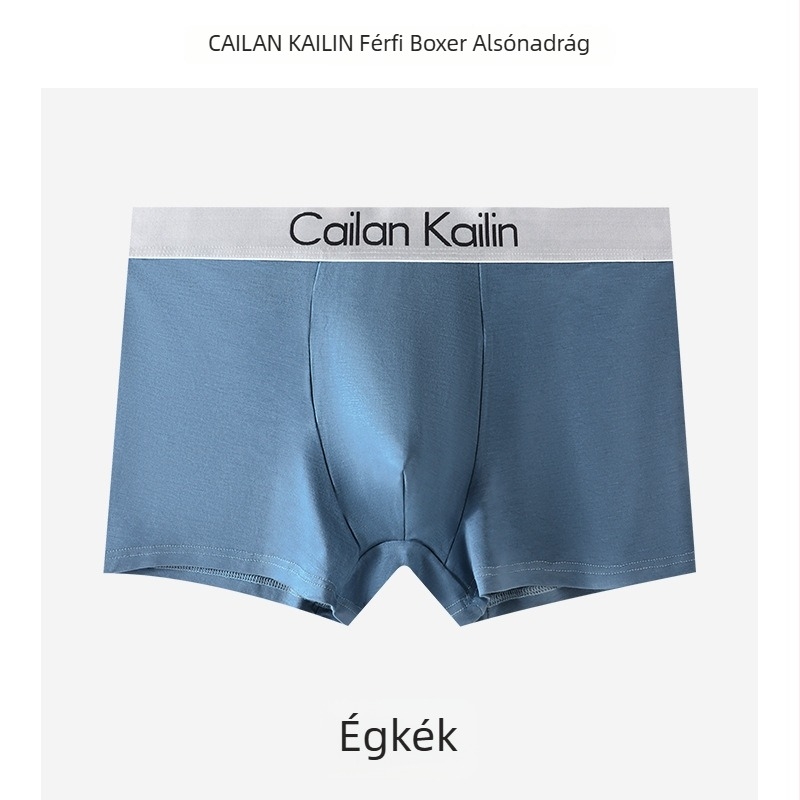 Modal férfi boxeralsó, lazított szabás, sportos stílus fiataloknak