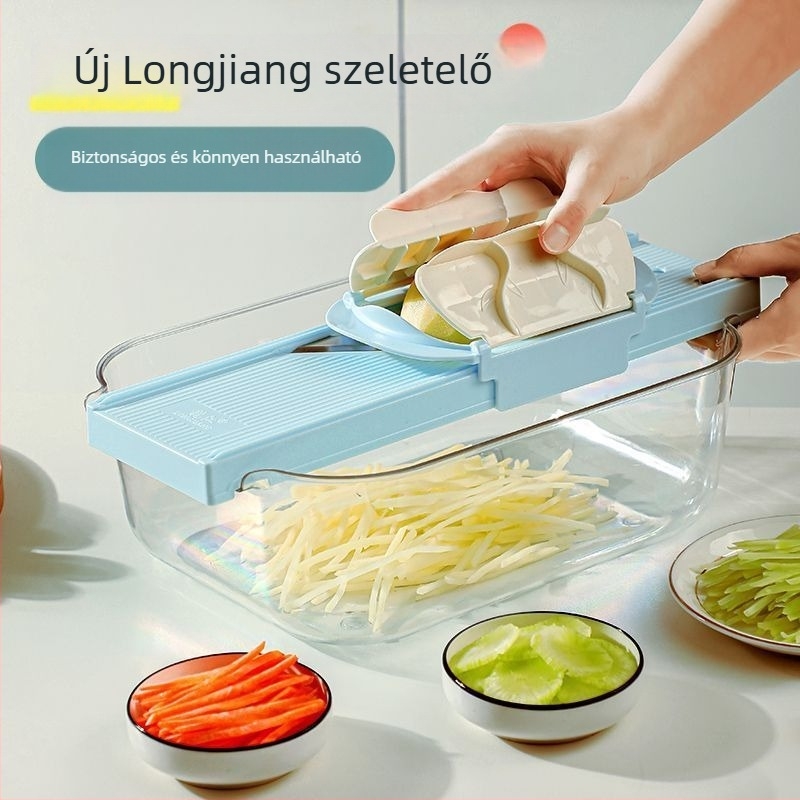 S1 Konyhai reszelő és szeletelő eszköz, multifunkcionális burgonya reszelő és zöldség vágó