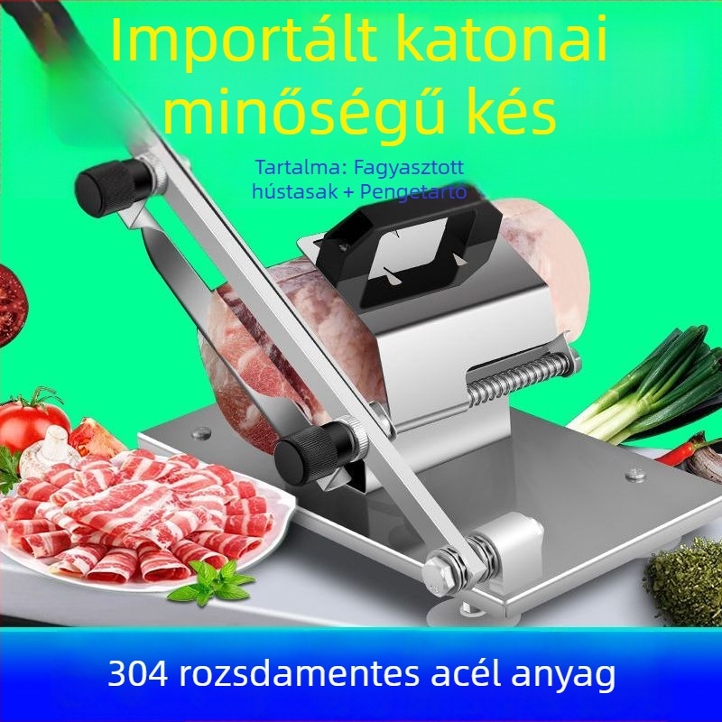 Többfunkciós hús szeletelő rozsdamentes acélból