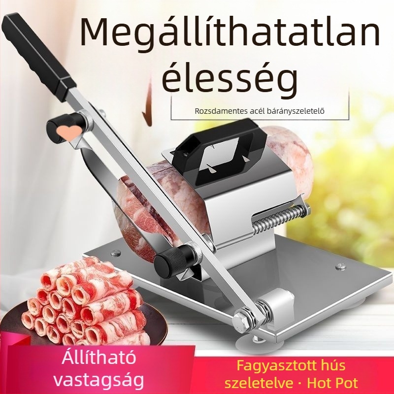 Többfunkciós hús szeletelő rozsdamentes acélból