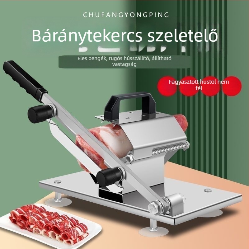 Többfunkciós hús szeletelő rozsdamentes acélból