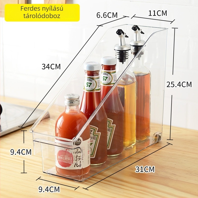 Konyhai fedők és fűszerek tárolóállványa – multifunkcionális rendező szekrényhez és munkalaphoz
