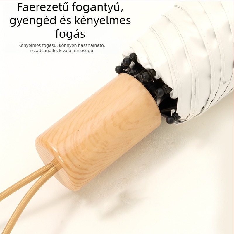 Kézi nyitású gyerek esernyő, 6–12 éveseknek, aranyos rajzfilm mintával, napos és esős napokra