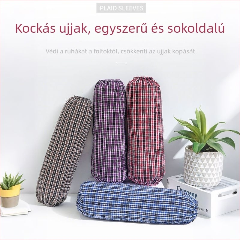 Pamut vékony, hosszú karvédő ujjak, nyári napvédelemhez, uniszex, konyhai tisztításhoz, felnőtteknek, 100% pamut