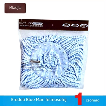 Miaojia mopfej cseréje, univerzális 16 cm, szürke-kék-fehér, 2 db