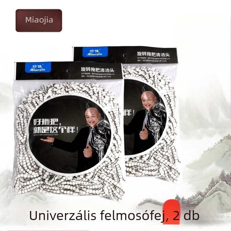 Miaojia mopfej cseréje, univerzális 16 cm, szürke-kék-fehér, 2 db