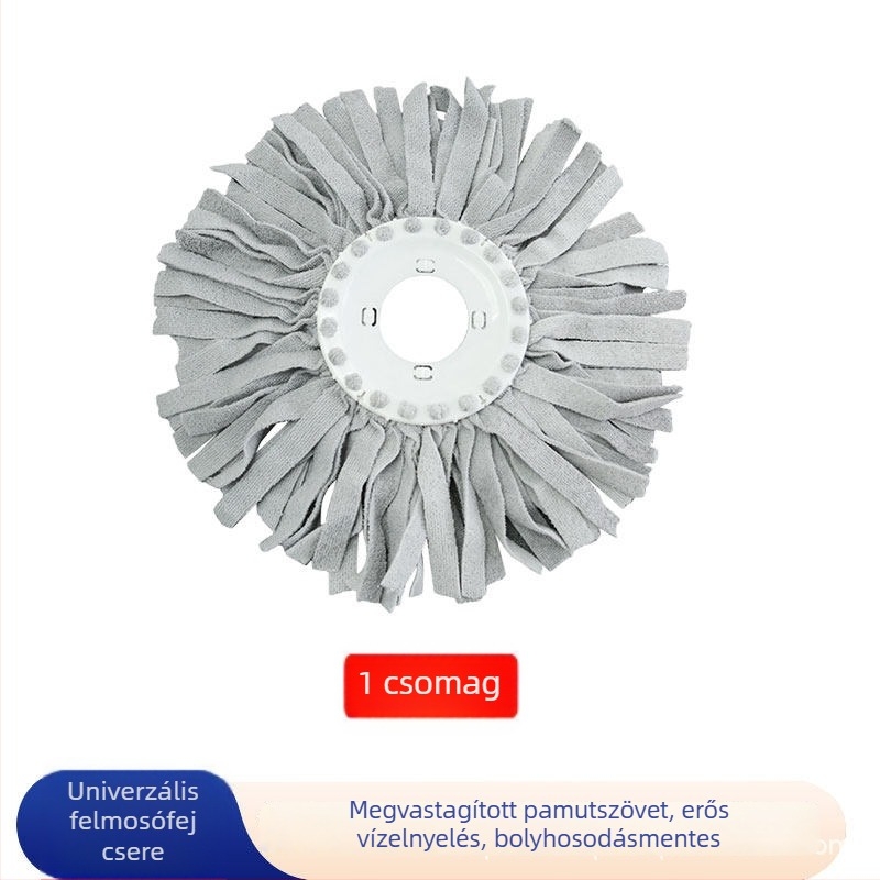 Miaojia mopfej cseréje, univerzális 16 cm, szürke-kék-fehér, 2 db
