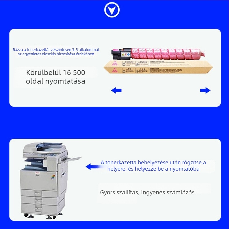 Ricoh IM C2500 színes toner kazetta IMC2500H az IM C2000/IM C3000 nyomtatókhoz