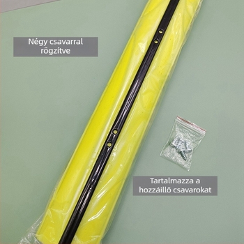 Meitianle PVA mop cserefej, görgős nyomó szivacs fej, 28/33/38 cm