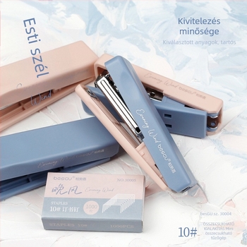 Baisijia Esti szél 10# Mini összecsukható tűzőgép – Kompakt, hordozható, egyszerű és praktikus – Modell 30004