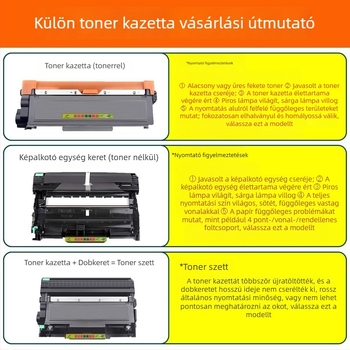 TN2325 tonerkazetta Brother lézernyomtatókhoz: DCP7080D, 7180DN, MFC7380, 7480D, 7880DN, HL-2260D