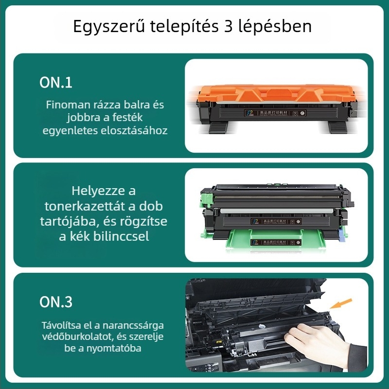 Tonerkazetta és kép-dob Lenovo M7256WHF lézeres multifunkcionális nyomtatóhoz