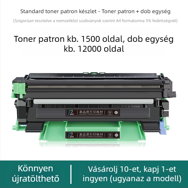 Tonerkazetta és kép-dob Lenovo M7256WHF lézeres multifunkcionális nyomtatóhoz