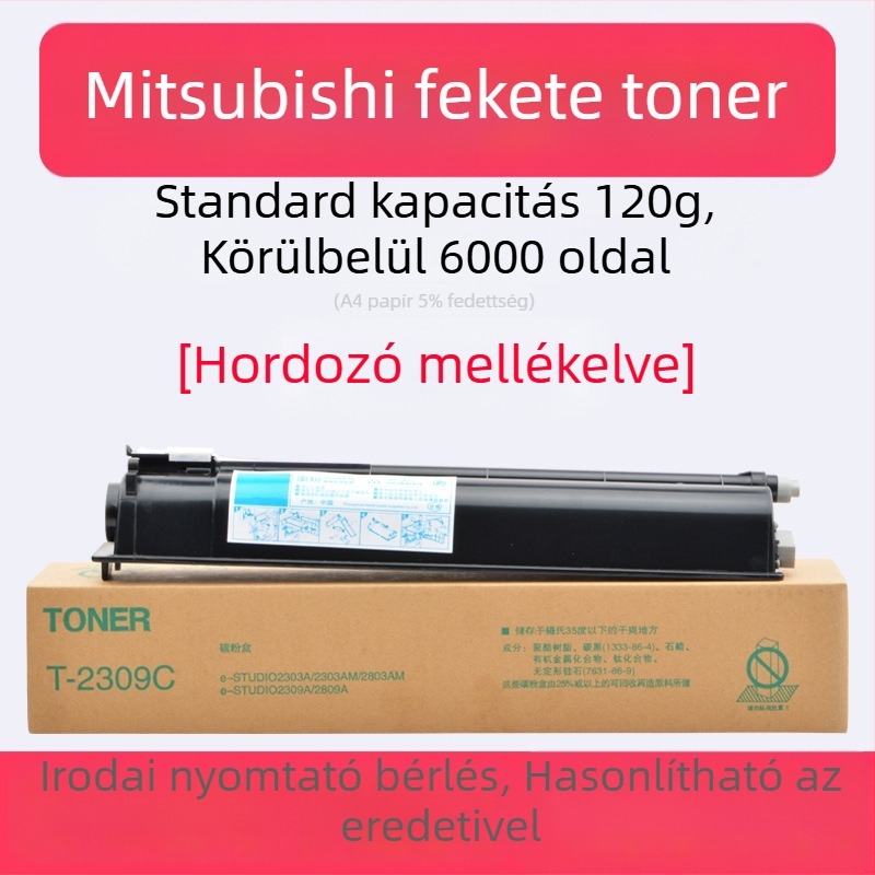 Toshiba T2309B fekete toner kazetta 2809, 2303 és 2803