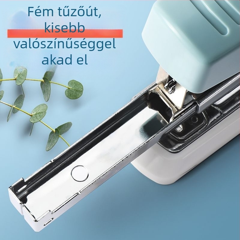 Mg818 fém leveres tűzőgép, 12-es méret, diákoknak és irodai használatra