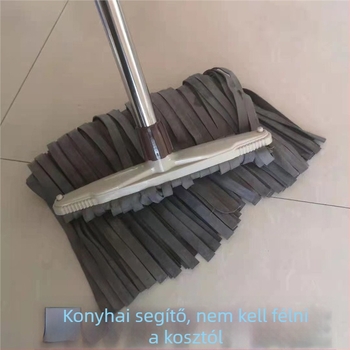 Lapos fejű felmosó, klasszikus dizájn, rendkívül nedvszívó, nem hagy nyomokat a padlón, kereskedelmi takarításra