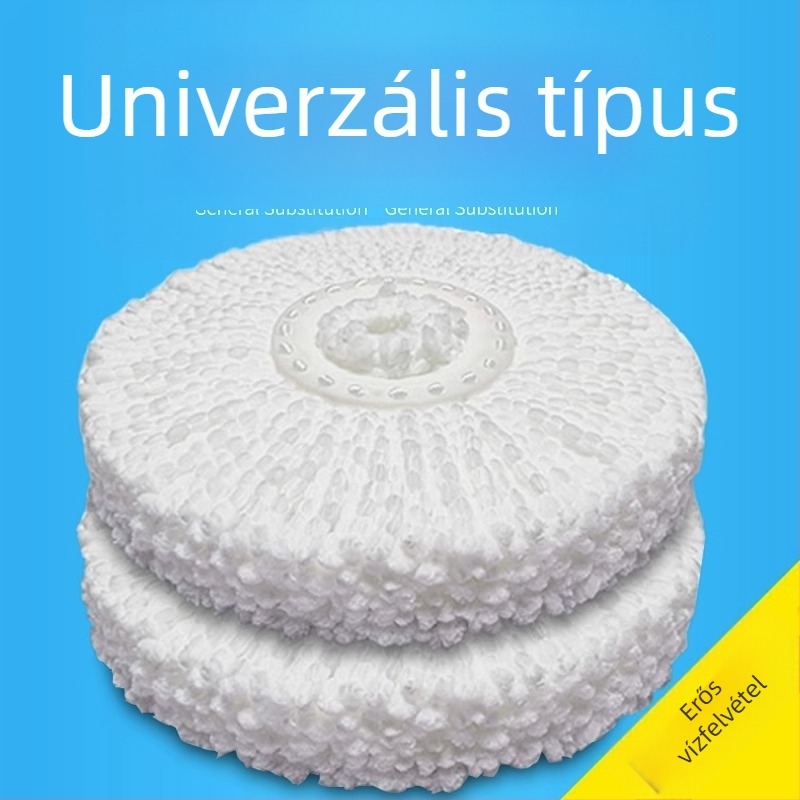 Otthoni forgó kerek mopfej cserealkatrész, univerzális és vastított, nem pamut részek