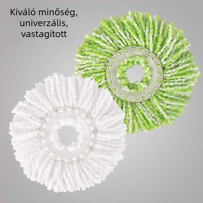 Otthoni forgó kerek mopfej cserealkatrész, univerzális és vastított, nem pamut részek