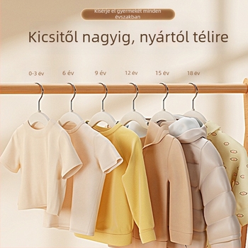 Gyerekeknek való ruhafogas, vastagított, csúszásmentes, megerősített kivitel, otthoni szárításhoz