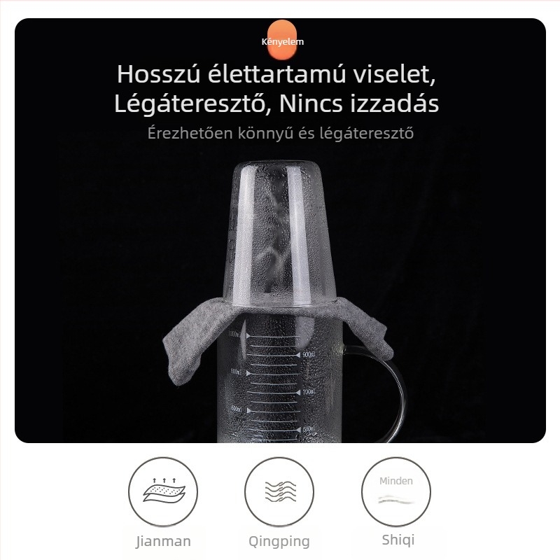 Vékony pamut csuklópánt nőknek és férfiaknak, rövid kivitel, melegítési funkció, tetoválás fedése, sportos izzadságfelszívás