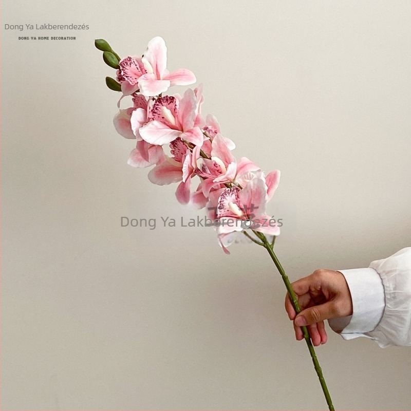 Mesterséges Phalaenopsis selyemorchidea otthoni dekorációhoz, esküvőkhöz és rendezvényekhez