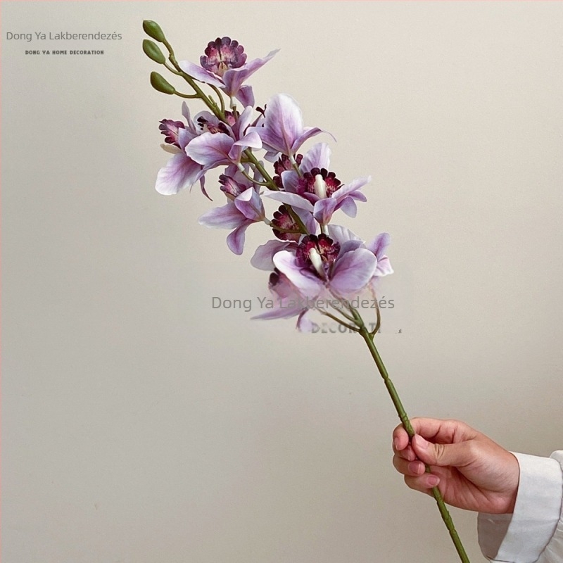 Mesterséges Phalaenopsis selyemorchidea otthoni dekorációhoz, esküvőkhöz és rendezvényekhez