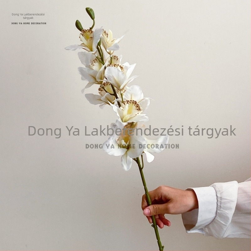 Mesterséges Phalaenopsis selyemorchidea otthoni dekorációhoz, esküvőkhöz és rendezvényekhez