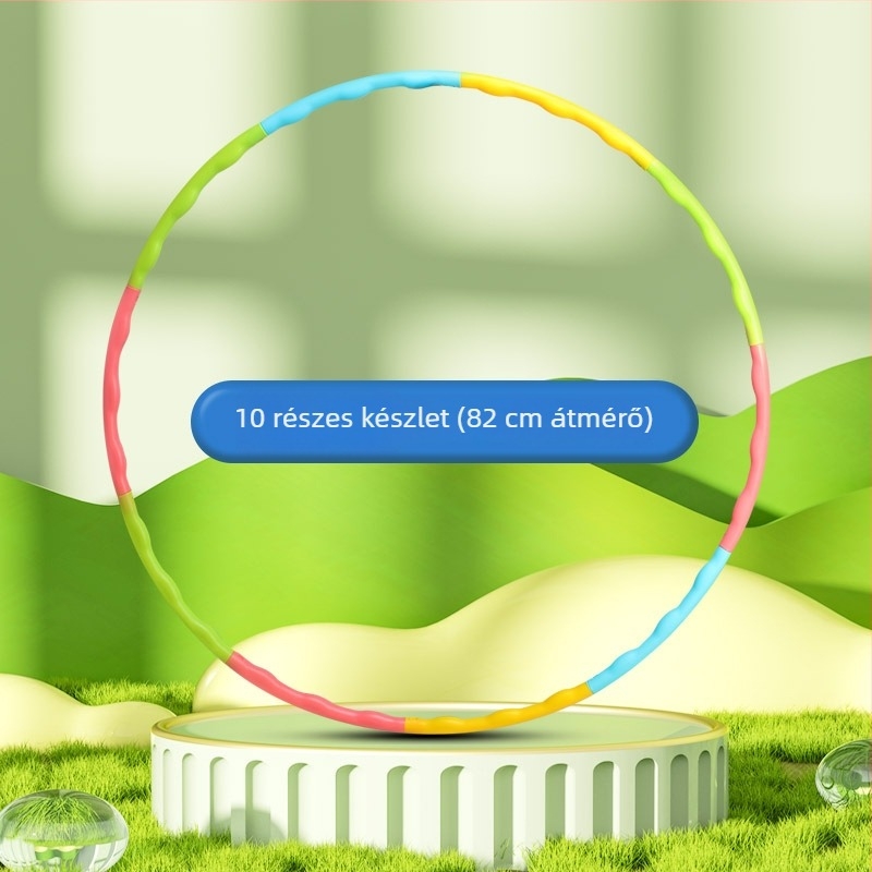 Szétszedhető hula hoop gyerekeknek, óvodába, kezdőknek, 4–6 évesek