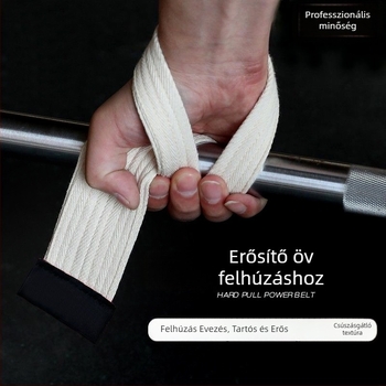 Fitnesz fogáskövető kötőszalag hurozattal, súlyemeléshez és húzódzkodásokhoz, csúszásmentes, kopásálló csuklószalag