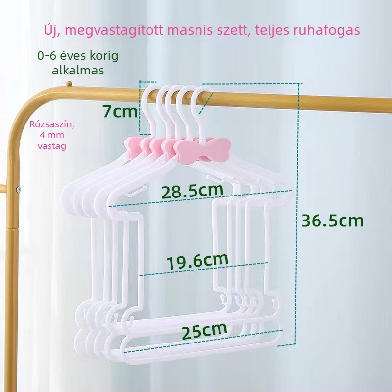 Masnis gyerekeknek szóló ruhatartó készlet