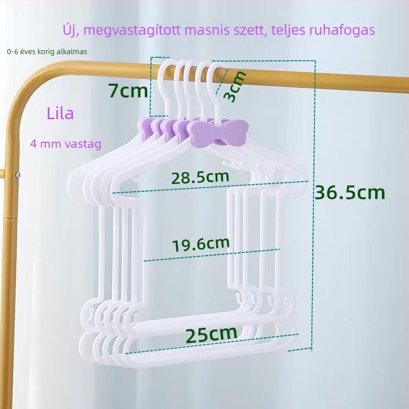 Masnis gyerekeknek szóló ruhatartó készlet