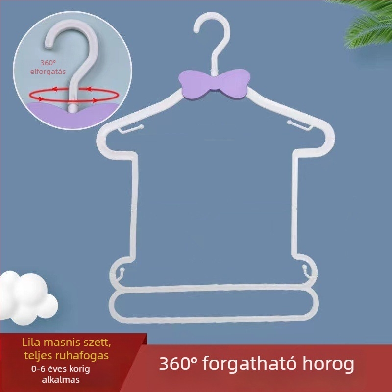 Masnis gyerekeknek szóló ruhatartó készlet