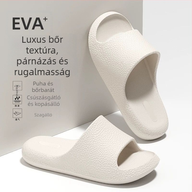 Prémium beltéri papucs férfiaknak és nőknek, csúszásmentes, csendes, tartós EVA papucs otthonra